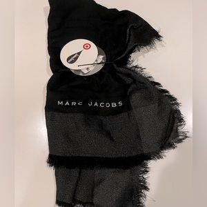 Marc Jacobs black cashmere scarf